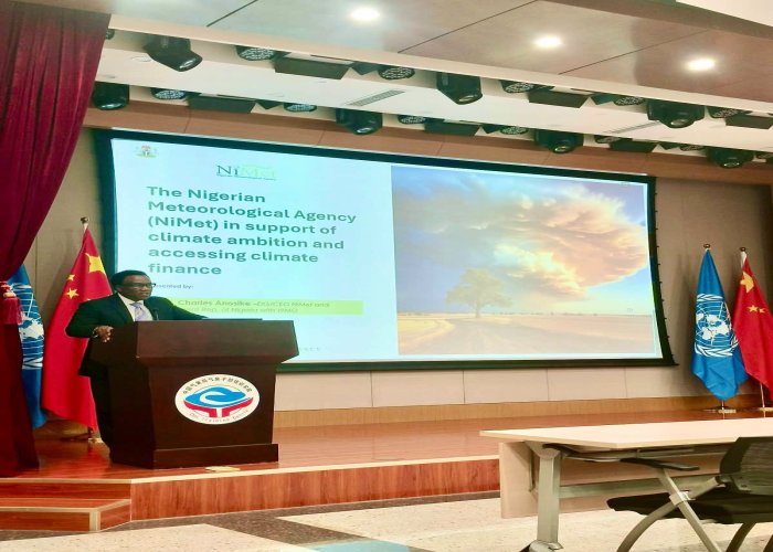 NiMet DG Anosike participates in WMO High-level Dialogue on Climate Science Information for Climate Finance and the 53rd Senior Official Field Exchange (SOFE)