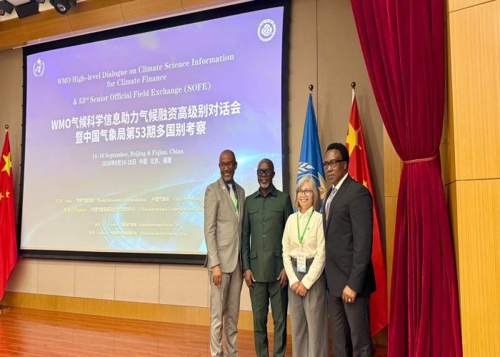 NiMet DG Anosike participates in WMO High-level Dialogue on Climate Science Information for Climate Finance and the 53rd Senior Official Field Exchange (SOFE)