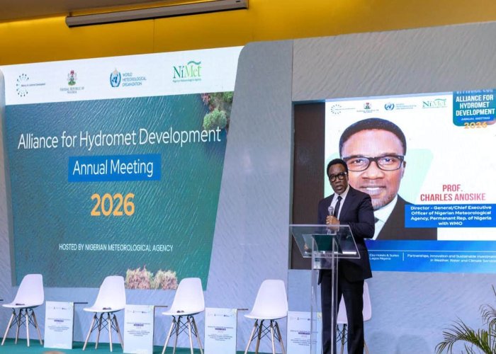 NiMet DG ANOSIKE, WMO PRESIDENT Al MANDOUS CALL FOR INCREASED INVESTMENT IN WEATHER AND CLIMATE SERVICES
