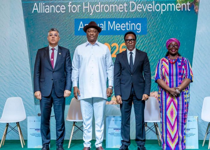NiMet DG ANOSIKE, WMO PRESIDENT Al MANDOUS CALL FOR INCREASED INVESTMENT IN WEATHER AND CLIMATE SERVICES